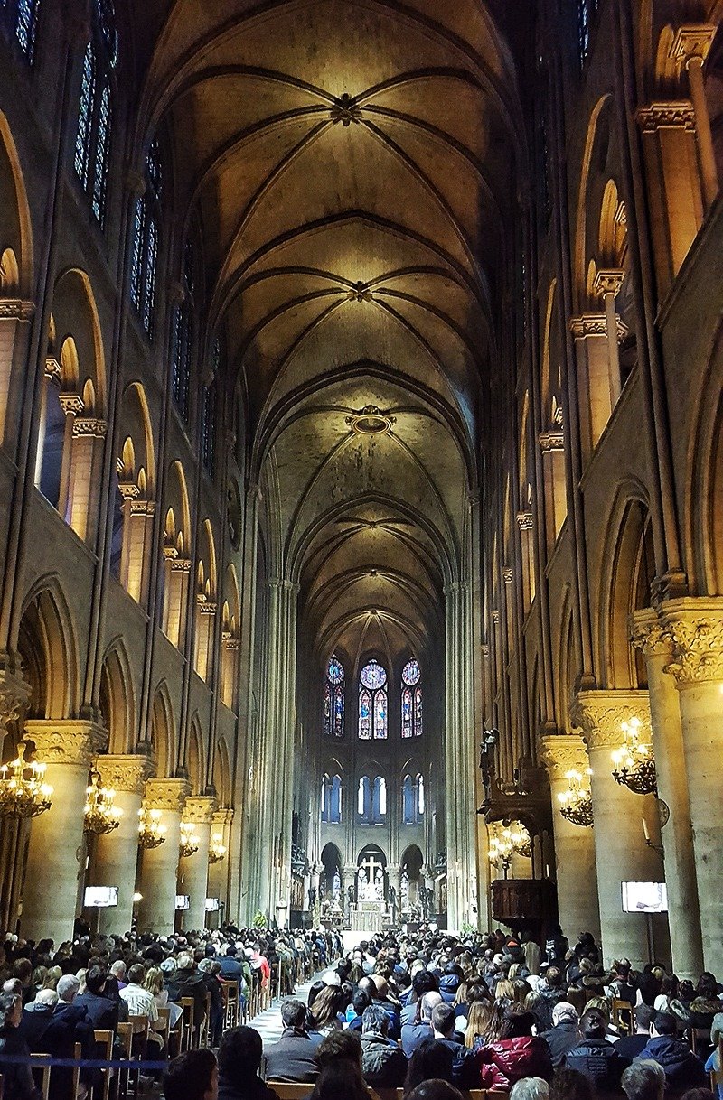 Missa na Catedral Notre-Dame de Paris