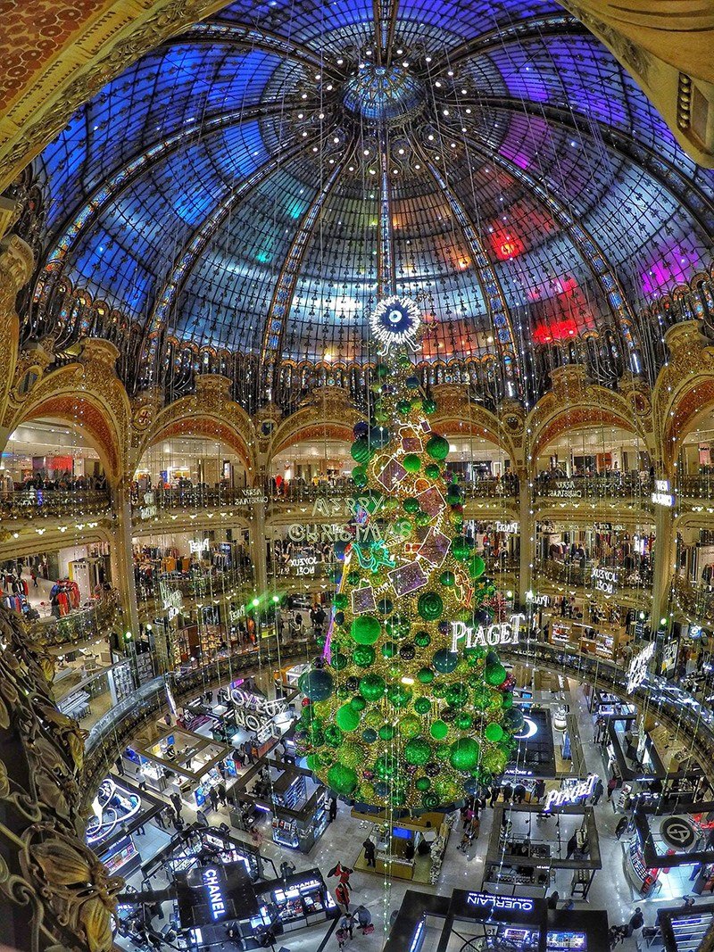 Árvore de Natal da Galeries Lafayette