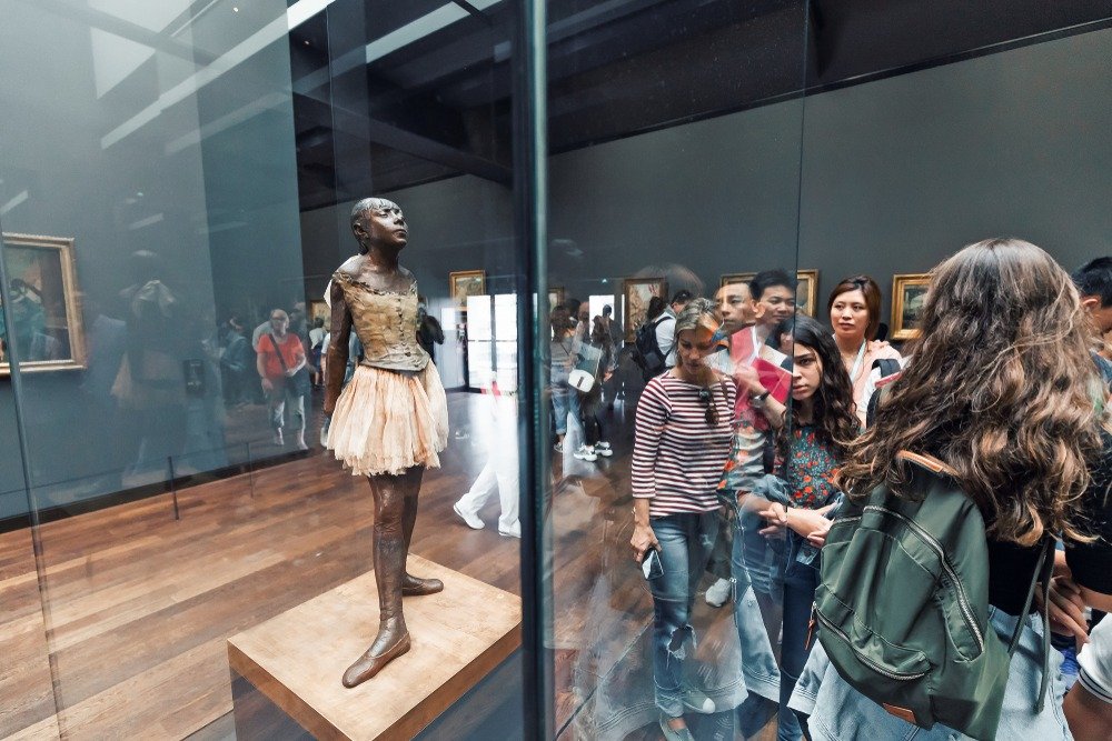 Dançarina de 14 anos Degas 